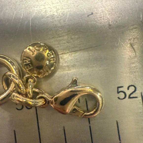 Vintage J. Crew Gold Circle Link Chain Necklace 20” - Picture 5 of 7